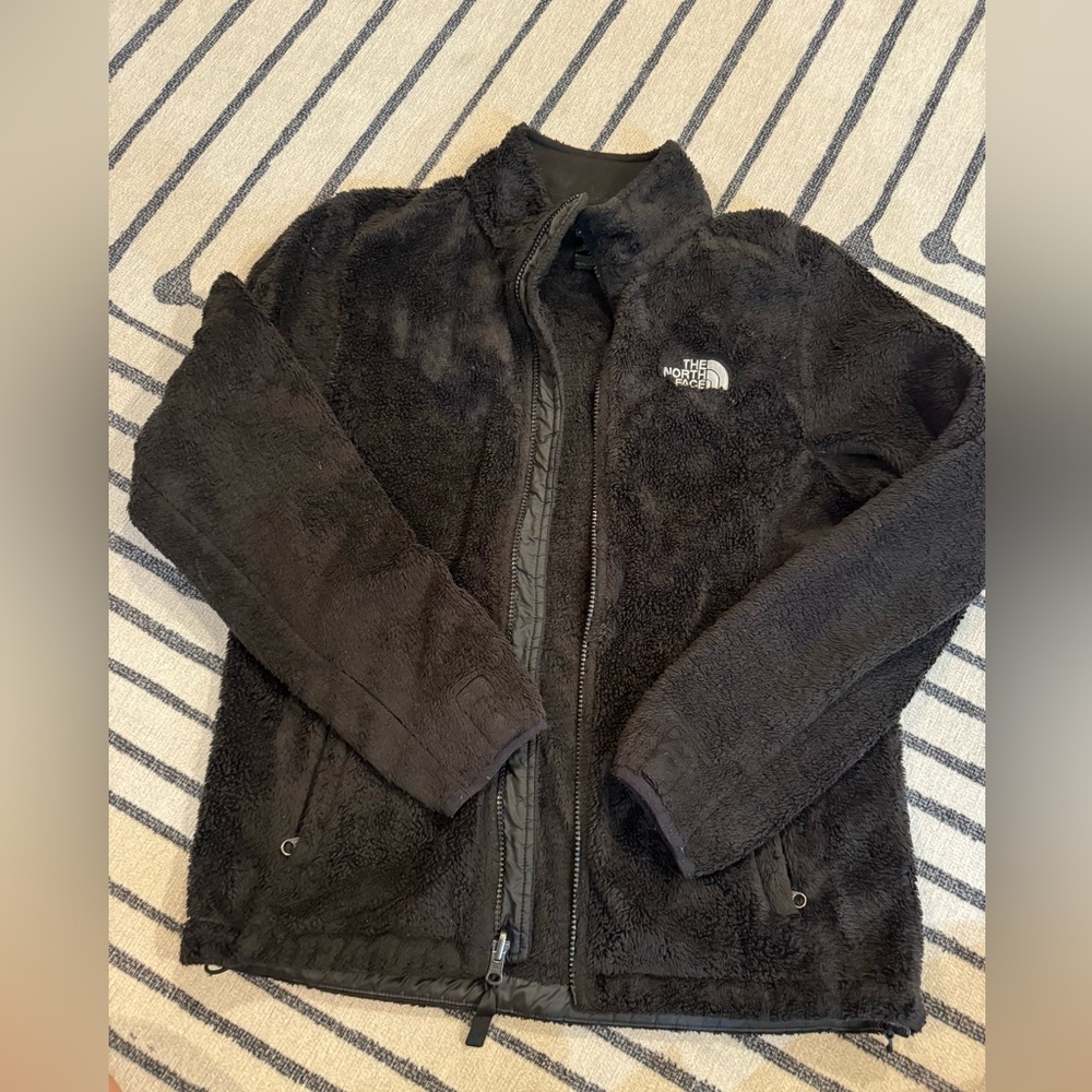 The North Face Black Fleece Jacket size Medium